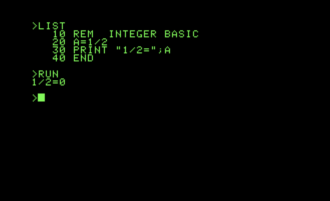 Apple II Opening Screen